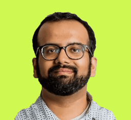 Portrait of Newtrace co-founder and CTO Rochan Sinha